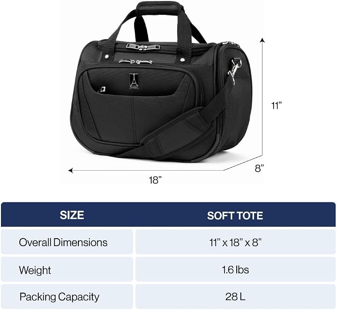 Travelpro Maxlite 5 Softside Lightweight Underseat Carry-On Travel Tote - Image 3