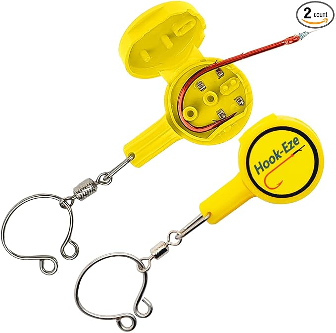 HOOK-EZE Fishing Knot Tying Tool | Protect from Fish Hooks | Tie Fishing Knots by HOOK-EZEFISHINGQUICKKNOTTOOL