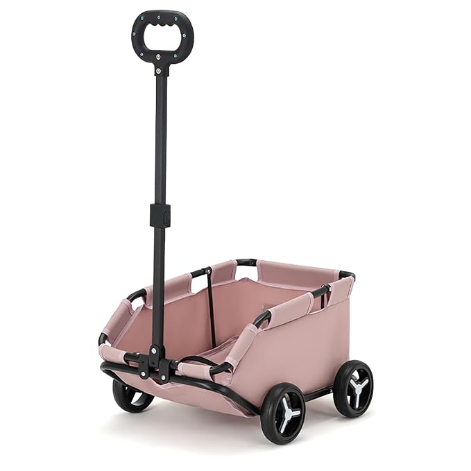 Dog Stroller 4 Wheels Folding Dog Cart Pet Stroller by KERATISNIK