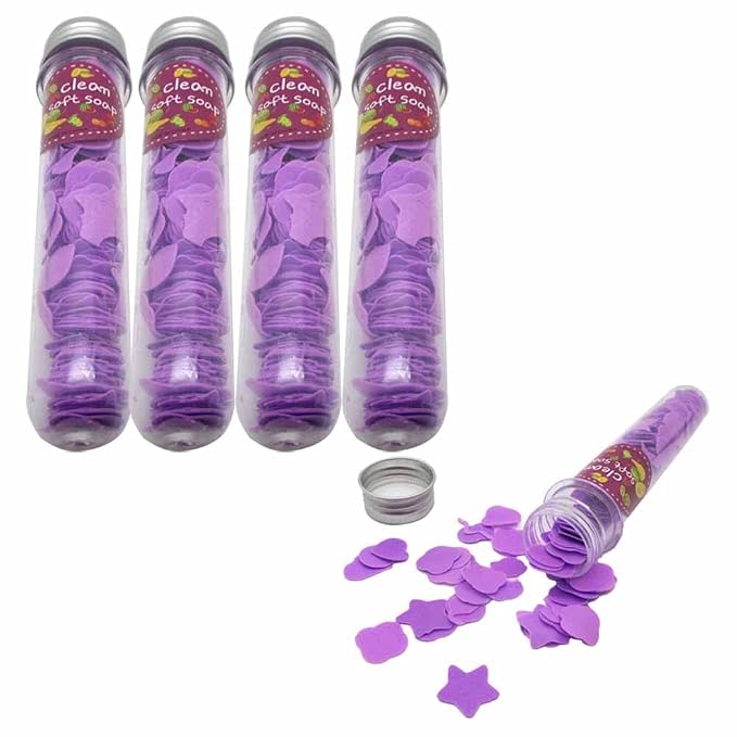 Flower Paper Soap Sheets 4 Pack by Gadgetime+USA