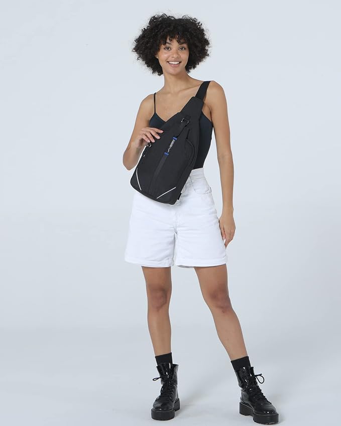 WATERFLY Small Crossbody Sling Backpack Anti Theft Backpack - Image 8