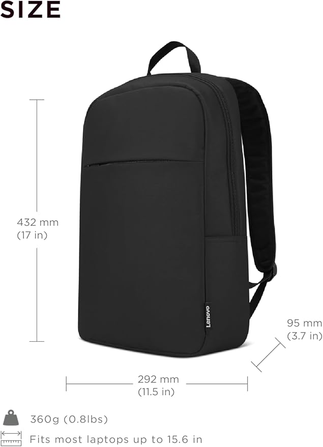 Lenovo Backpack for Computers Up to 15.6", 15.6 inch - Image 6