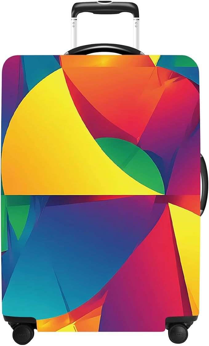 Luggage Cover Washable Suitcase Protector Anti-Scratch, Stretchable Fit by THISFIND