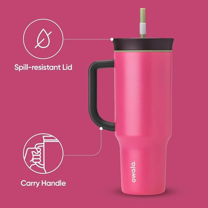 Owala Stainless Steel Triple Layer Insulated Travel Tumbler - Image 3
