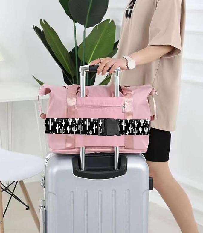 Luggage Straps for Suitcases Travel Belt Accessories, Cute Suitcase Strap - Image 4
