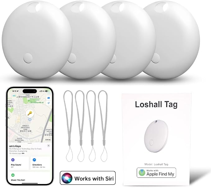 4 Pack Smart Tag Tracker Works by Unknown