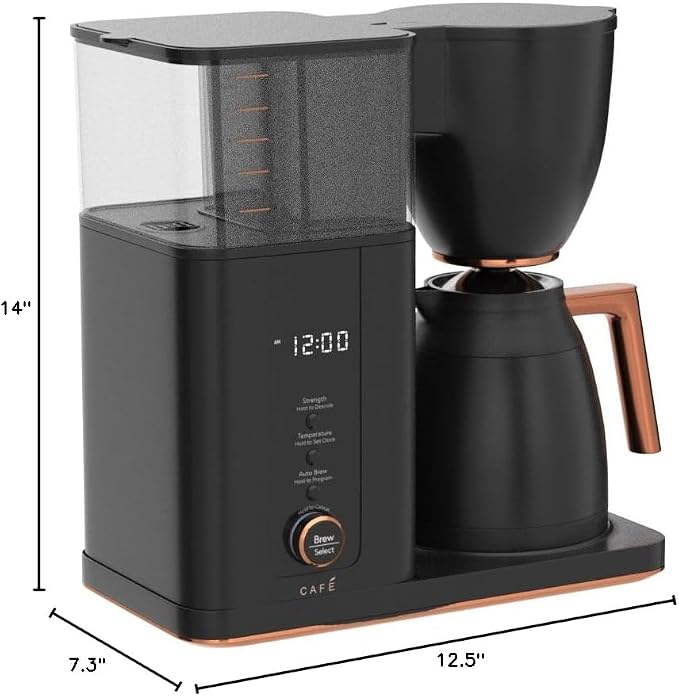 Café Specialty Drip Coffee Maker | 10-Cup Insulated Thermal Carafe | WiFi - Image 11
