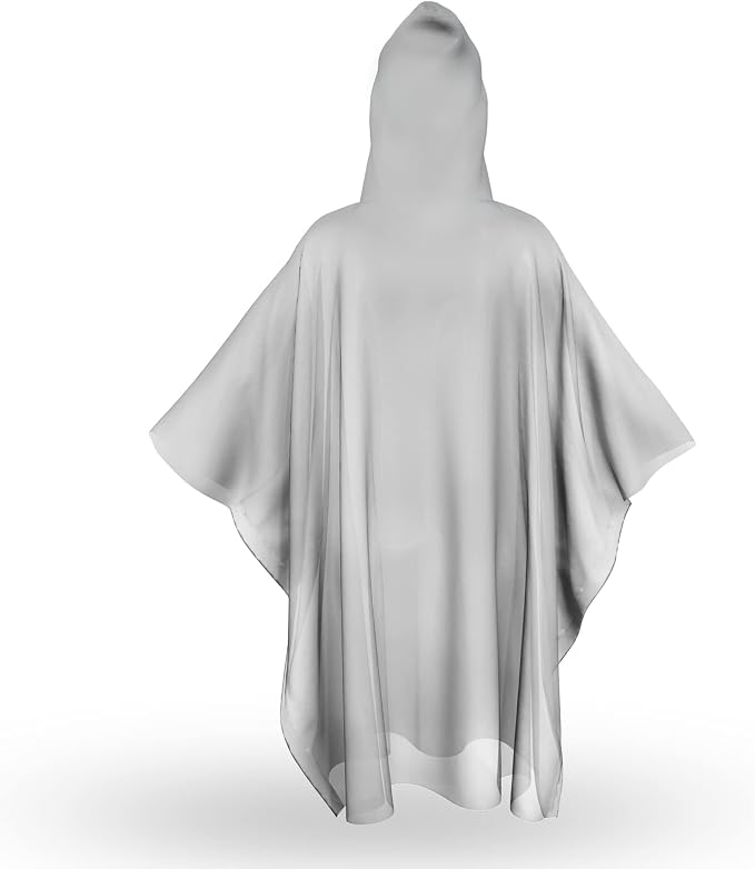SaphiRose Disposable Rain Ponchos Emergency Clear Poncho - Image 5
