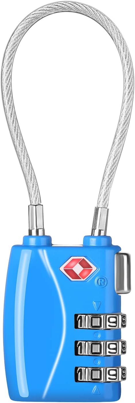 ZHEGE TSA Wire Lock for Travel, Pistol Case by ZHEGE