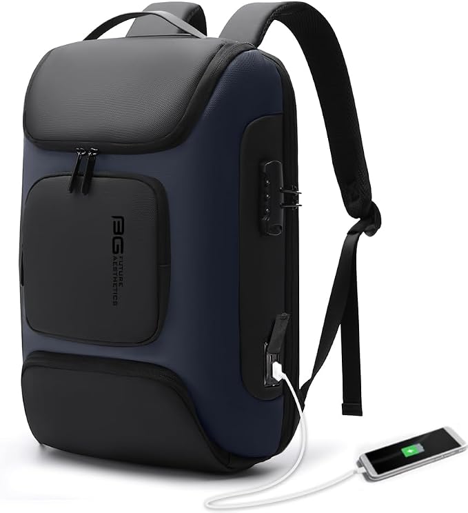 BANGE Anti Theft Backpack, Slim Laptop Backpacks Fit - Image 8