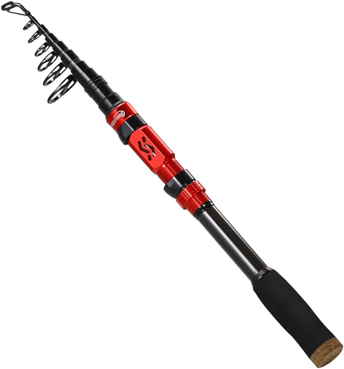 Sougayilang Portable Telescopic Fishing Rod by Sougayilang