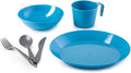 GSI Outdoors Cascadian 1 Person Table Set I 6-Piece Camping, Backpacking Mess by GSIOutdoors