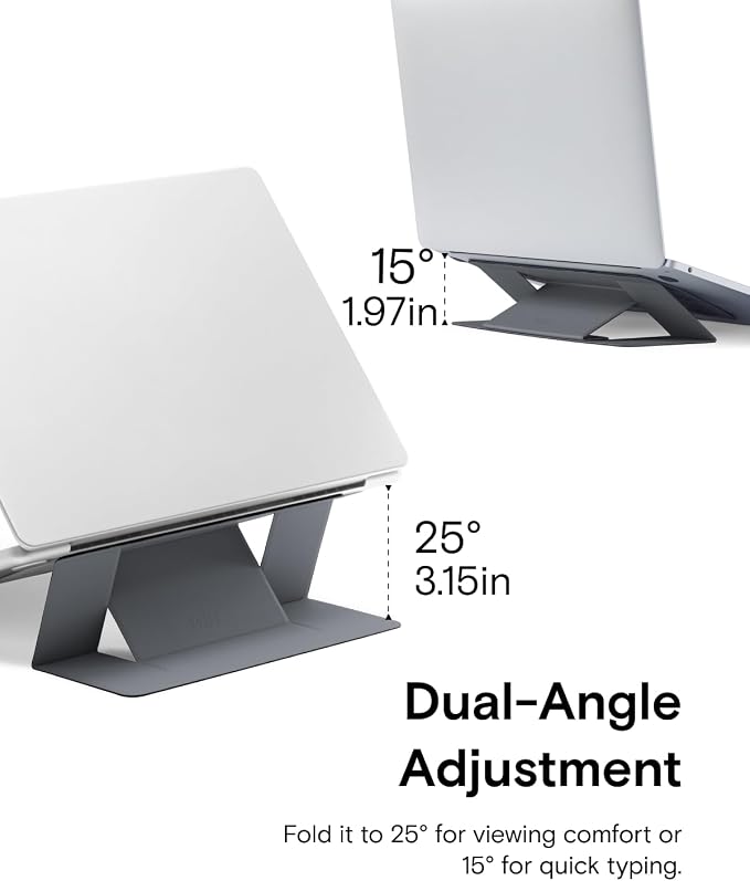 MOFT Invisible Slim Laptop Stand, Adhesive and Reusable, Adjustable Perfect - Image 5