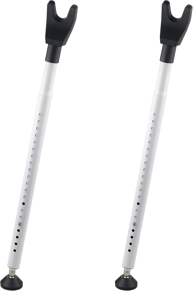 2 Pack Door Security Bar & Sliding Patio Door Lock Bar – Heavy Duty Adjustable by Bestongbestservicesforyou
