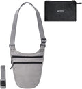 Crossbody Money Belt for Travel Women & Men Hidden, Travel Wallet Pouch by YIPINU