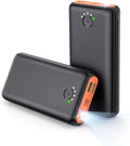 Portable Charger Power Bank 40000mah, USB C Fast Charging 22.5W External by RONEGN