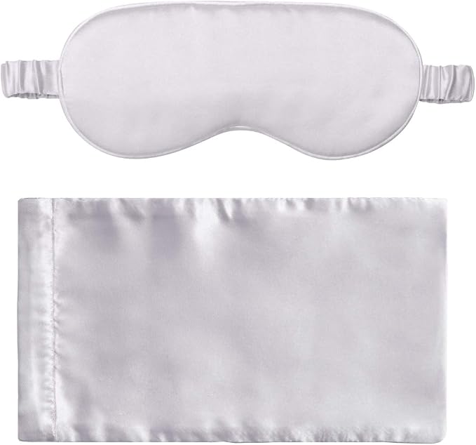 Silk Sleep Mask Light Blocking Luxury 100% Mulberry 19mm Silk Eye Mask Eye - Image 5