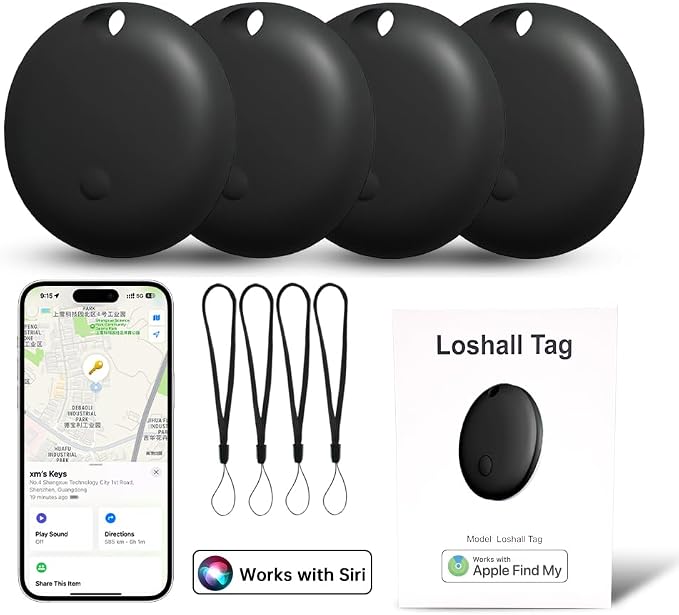 Smart Tag - 4 Pack Bluetooth Tracker Work by Unknown