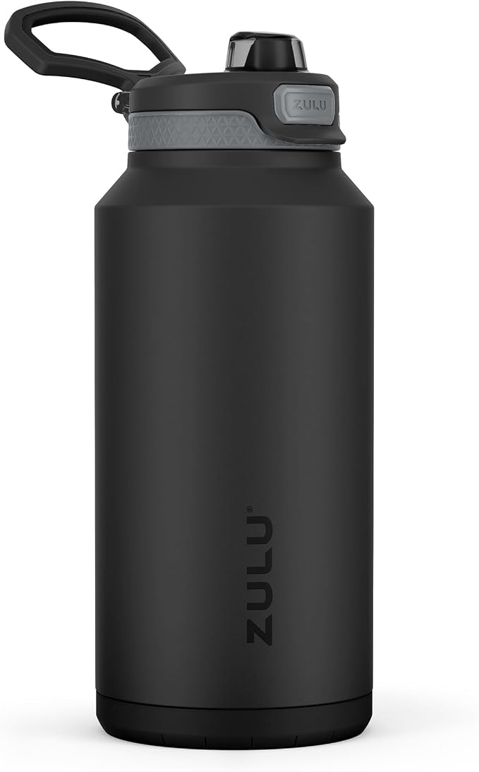 ZULU Powerfill Pro 64oz Half Gallon Stainless Steel Water Bottle by Zulu