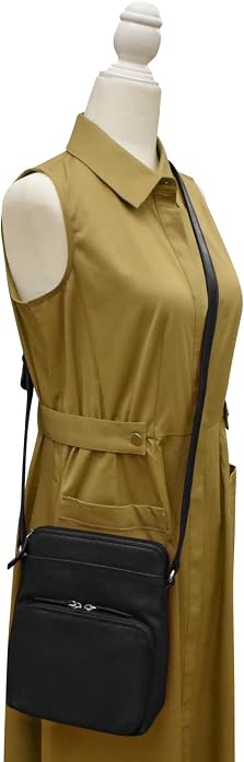 ili New York Genuine Leather Crossbody Bags - Image 6