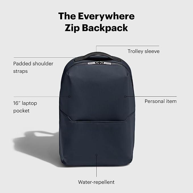 Away Everywhere Zip Backpack, Travel Backpack - Image 3