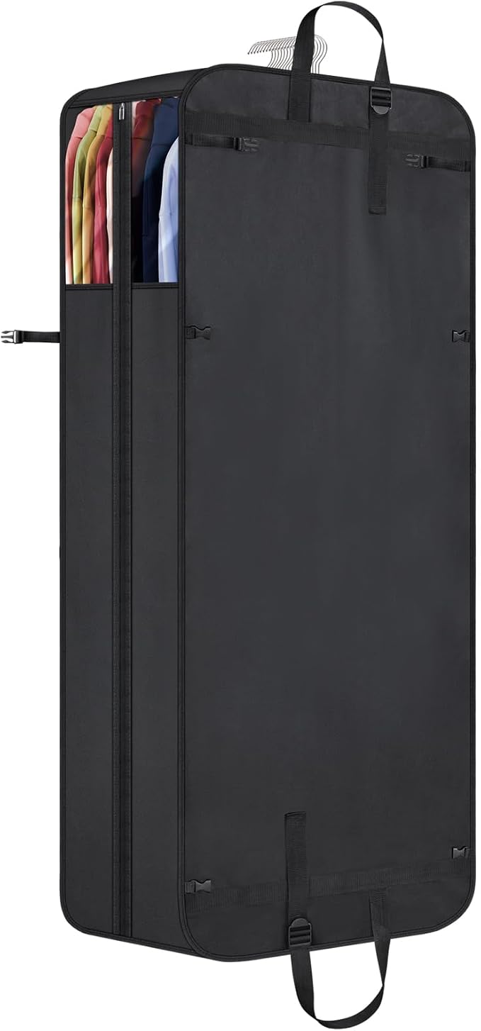 Univivi Hanging Garment Bag for Travel, Extra Capacity Hanging Clothes Bag for by Univivi