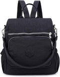 MINTEGRA Women Shoulder Backpack Multi-Pocket Nylon Purse Large Capacity by MINTEGRA