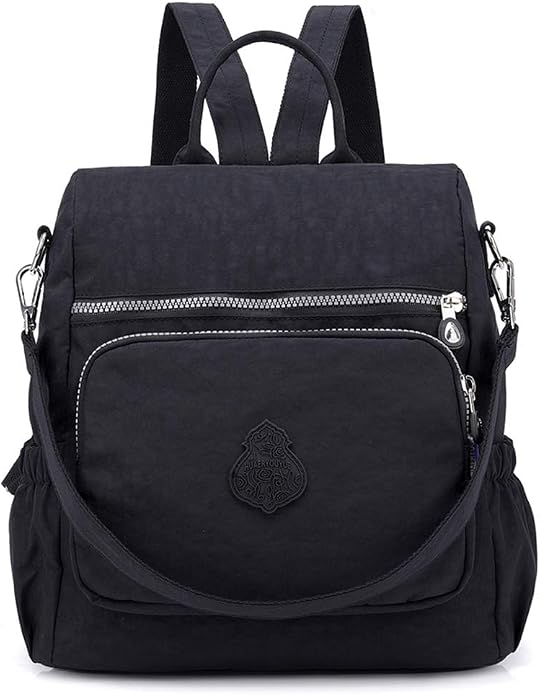 MINTEGRA Women Shoulder Backpack Multi-Pocket Nylon Purse Large Capacity by MINTEGRA