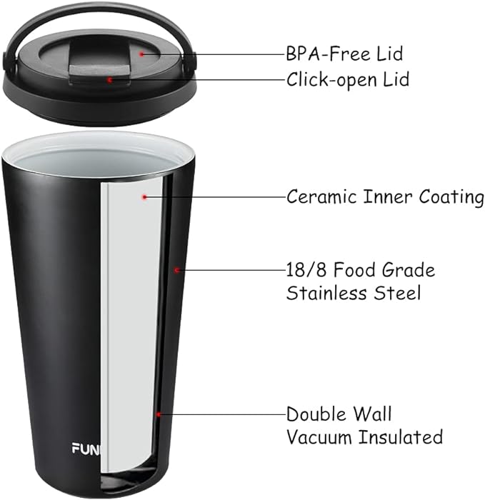 Funkrin Insulated Coffee Mug - Image 6