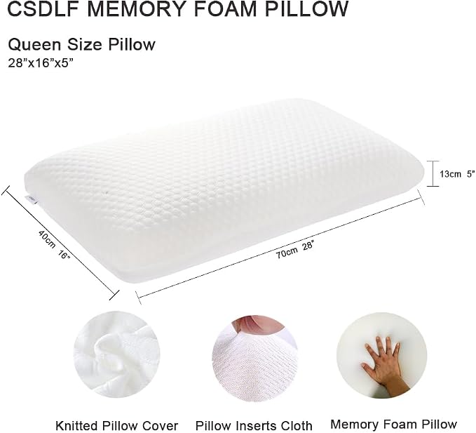 Memory Foam Bed Pillows, Pillow - Image 2