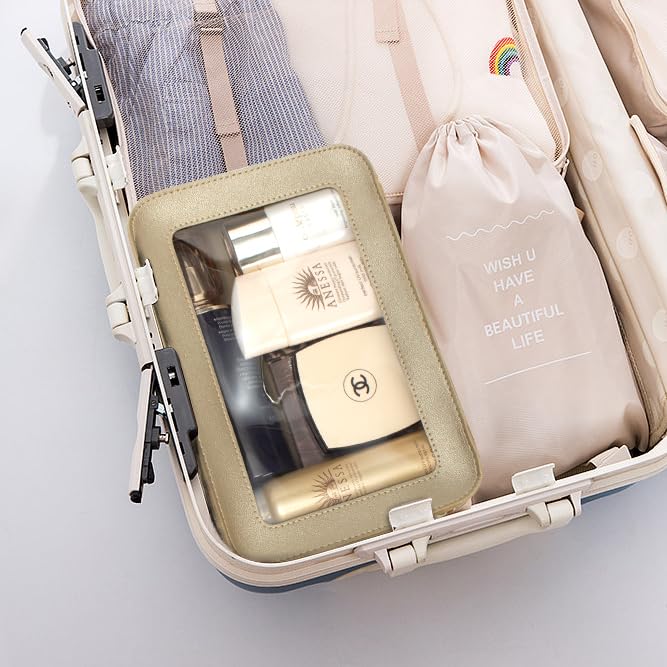LETGO Clear Makeup Bags, TSA Approved Toiletry Bag - Image 7