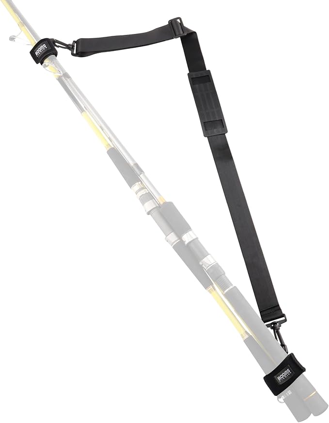 Booms Fishing RS4 Rod Carrier Strap Sling Shoulder Belt by BoomsFishing