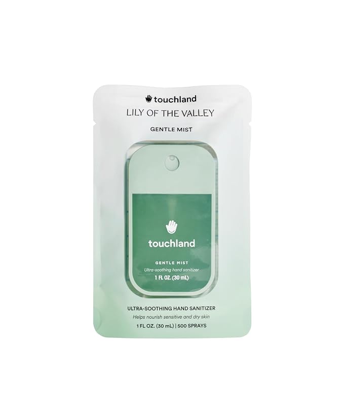 Touchland Gentle Mist Ultra-Soothing Hand Sanitizer Spray, Lily Of The Valley by Touchland