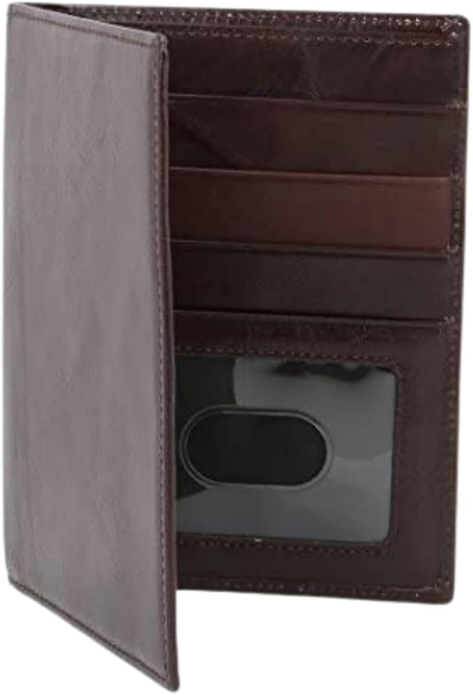 Passport Wallet Executive Boarding Pass Holder Radish Brown made by myBitti