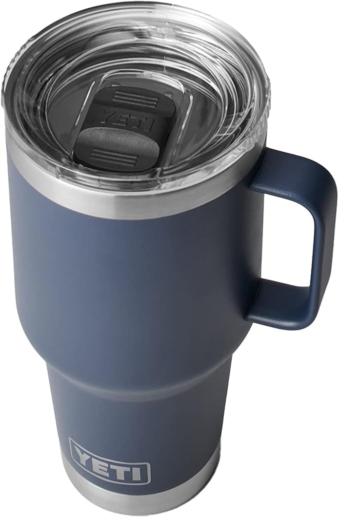 YETI Rambler 30 oz Travel Mug, Stainless Steel, Vacuum Insulated by YETI