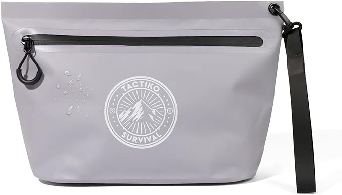 Tactiko Heavy-Duty Splash Water Resistant Zipper Pouches by TactikoSurvival