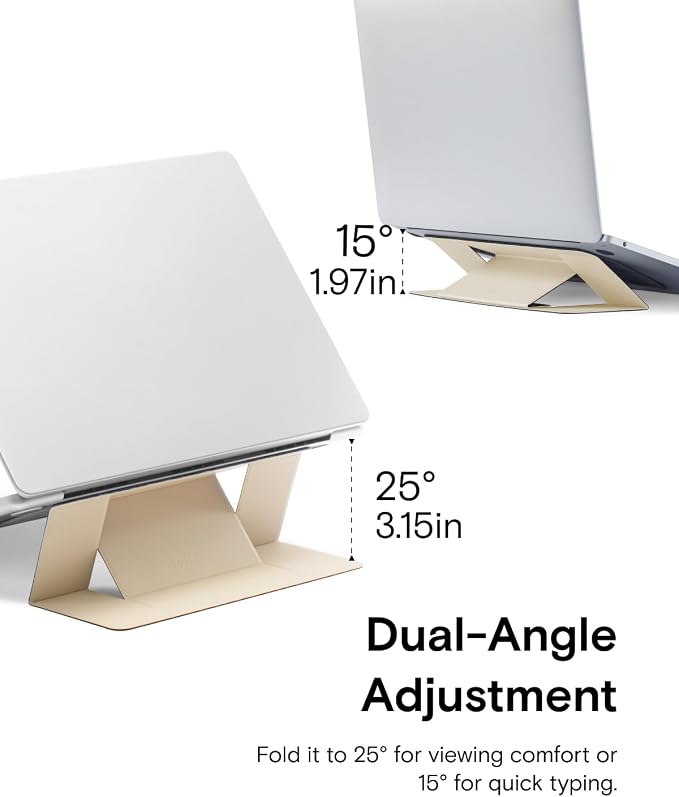 MOFT Laptop Stand for Desk, Adhesive MacBook Computer Stand - Image 5