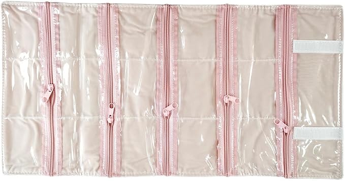 Travel Jewelry Roll Bag Portable Organizer Pouch - Image 3