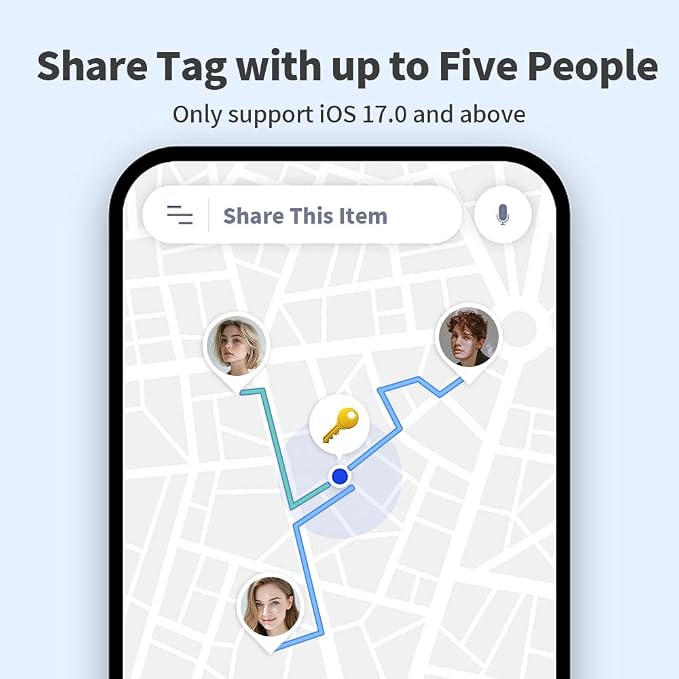 Smart Tag - 4 Pack Bluetooth Tracker Work - Image 6