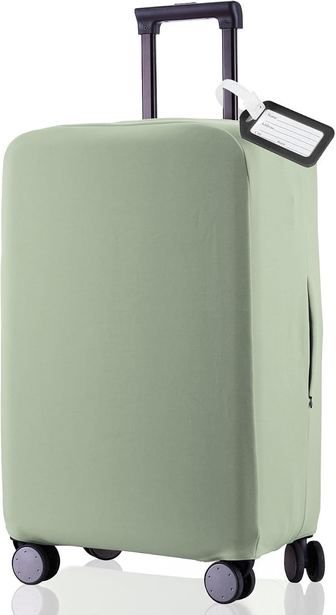 Travel Luggage Cover Suitcase Protector Scratch-Resistant Fit 19-31 Inch by RainVillage