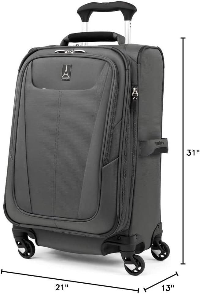 Travelpro Maxlite 5 Softside Expandable 2-Piece Luggage Set — Carry-On and - Image 8
