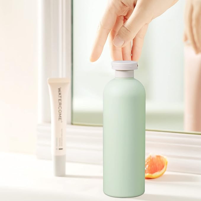 8.8oz Squeeze Bottles with Flip Cap, Refillable Plastic Travel Bottles - Image 6