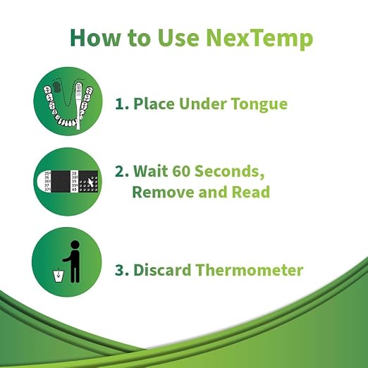 Ultra Single-Use Thermometers: Individually Wrapped 100-pack, Provides Superior - Image 4