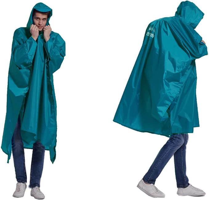 longsinger Rain Poncho for Adult, Waterproof Rain Poncho - Image 7