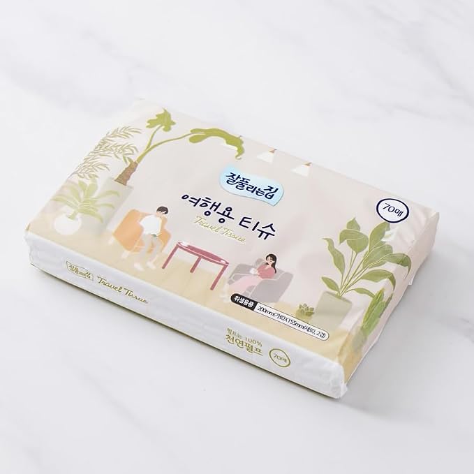 LENITH Travel Pocket Tissues Packs 70 Sheets per pack / 3packs, 210 Tissues - Image 7
