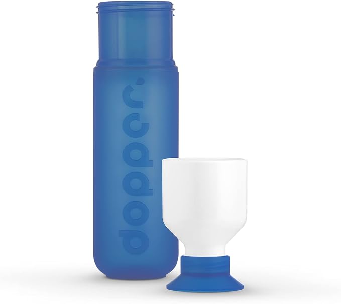Preserve Dopper Water Bottle, 15.25 Ounce, Pacific Blue - Image 3