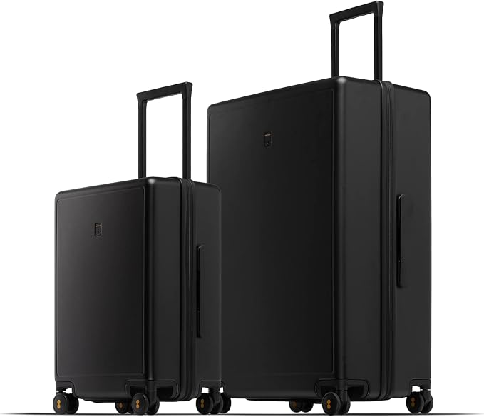 LEVEL8 Elegance Matte Luggage Set, 20 Inch Carry-on Luggage, 28“ Large Suitcase by LEVEL8