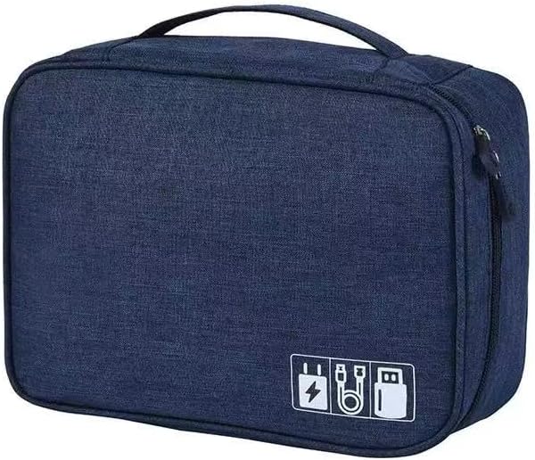 Cable Organizer bag for women or men, Electronic Accessories Carry Case by Unknown
