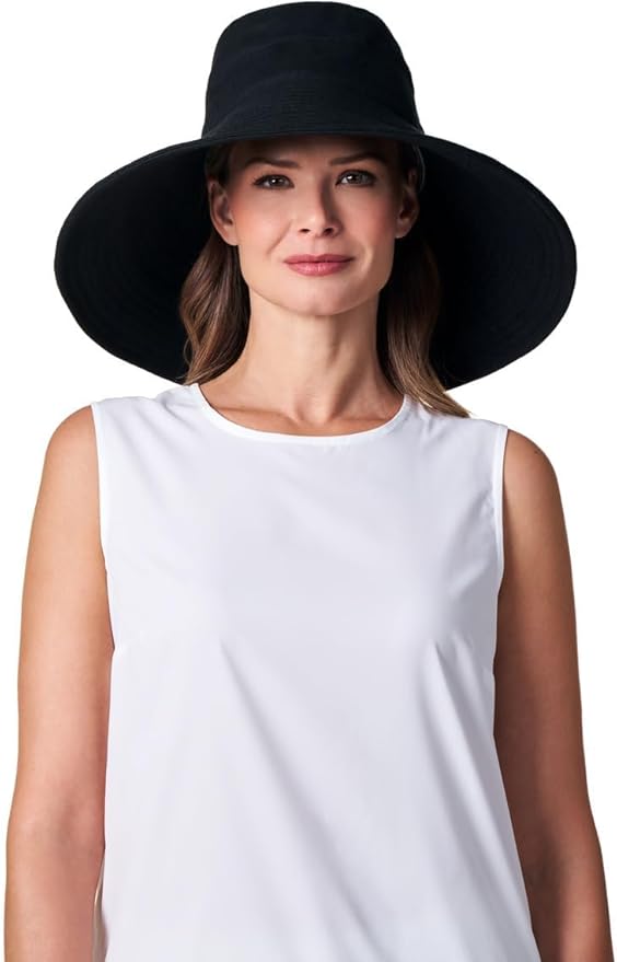 Coolibar UPF 50+ Women's Brittany Beach Hat by CoolibarSunProtectiveClothing
