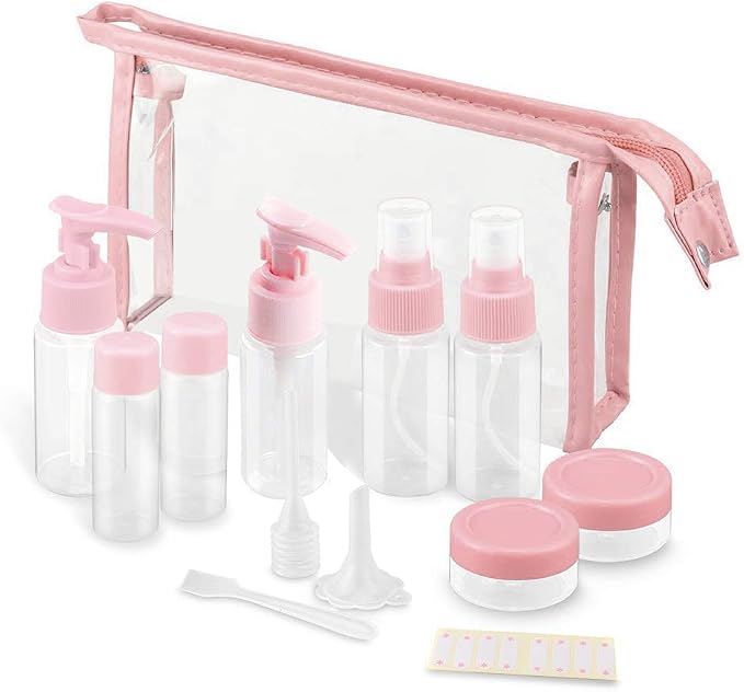 Vitog Travel Bottles Kit, TSA Approved Leak Proof Portable Toiletry Containers by Vitog